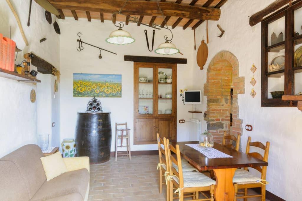 Girasole Cottage Overlooking The Orcia Valley In Tuscany ราดิโกฟานี ภายนอก รูปภาพ